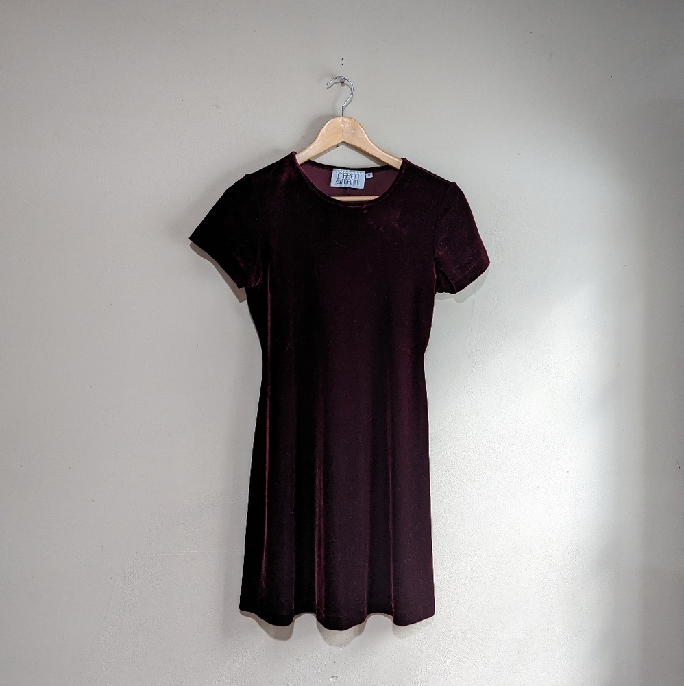 Marian & Maral velvet dress